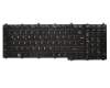 Clavier DE (allemand) noir original pour Toshiba Qosmio F750