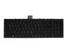 Clavier DE (allemand) noir original pour Toshiba Satellite C70-B