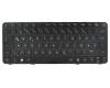 Clavier DE (allemand) noir/noir original pour HP 3125