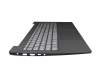 100KCT10 original Lenovo clavier incl. topcase DE (allemand) gris/noir