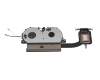 Ventilateur incl. refroidisseur (CPU) original pour Lenovo Yoga C740-15IML (81TD)