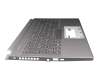 12000023KA02 original Acer clavier incl. topcase DE (allemand) gris/gris avec rétro-éclairage