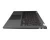 1204-04502 original Lenovo clavier incl. topcase DE (allemand) gris/or