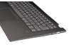 12470815 original Lenovo clavier incl. topcase DE (allemand) gris/gris