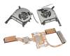 1323-01AX0A2 original Asus ventilateur incl. refroidisseur (CPU/GPU)