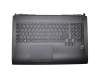13N0-P4A0211 original Asus clavier incl. topcase IT (italien) noir/noir avec rétro-éclairage