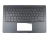 13N1-40A0431 original Asus clavier incl. topcase DE (allemand) noir/noir avec rétro-éclairage