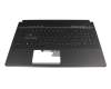 13N1-4MA0B01 original Asus clavier incl. topcase DE (allemand) noir/noir avec rétro-éclairage