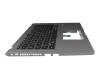 13N1-CFA0B01 original Asus clavier incl. topcase DE (allemand) noir/gris