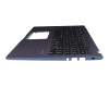 13N1-CMA0601 original Asus clavier incl. topcase DE (allemand) noir/bleu