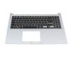 13N1-EDA0101 original Asus clavier incl. topcase DE (allemand) noir/argent