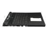 13N4-0JA0501 original Dell clavier incl. topcase DE (allemand) noir/noir avec rétro-éclairage