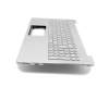 13NB00K1AM0941 original Asus clavier incl. topcase PO (portugais) argent/argent avec rétro-éclairage