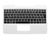13NB0452AP0611 original Asus clavier incl. topcase FR (français) noir/blanc