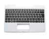 13NB0452AP0611 original Asus clavier incl. topcase FR (français) noir/blanc