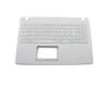 13NB0B02AP0201 original Asus clavier incl. topcase DE (allemand) blanc/blanc y compris support ODD