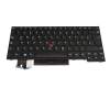 13X00MR original Lenovo clavier DE (allemand) noir/noir avec mouse stick