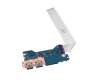 Carte de USB original pour Lenovo IdeaPad Flex 5-15IIL05 (81X3)