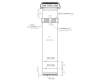 Asus 14004-01070100 LMT VS278Q LVDS CABLE