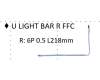 Asus 14010-00449100 G533QS U LIGHT BAR R FFC 6P 0.5 L218