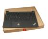 14354467 original Lenovo clavier incl. topcase DE (allemand) noir/noir avec rétro-éclairage et mouse stick