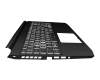 14505061K202 original Acer clavier incl. topcase DE (allemand) moir/blanc/noir avec rétro-éclairage