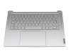 17365628 original Lenovo clavier incl. topcase DE (allemand) gris/gris avec rétro-éclairage