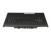 180508-01 original HP clavier incl. topcase DE (allemand) noir/noir avec rétro-éclairage