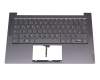 1KAFZZG0068 original Lenovo clavier incl. topcase DE (allemand) gris/gris avec rétro-éclairage