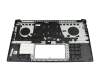1KAHZZQ011A original Asus clavier DE (allemand) noir avec rétro-éclairage