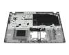1KAJZZG0204 original Acer clavier incl. topcase DE (allemand) argent/argent