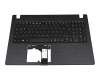 1KAJZZG0605 original Acer clavier incl. topcase DE (allemand) noir/noir