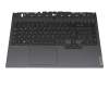 200304-ICT original Lenovo clavier incl. topcase DE (allemand) noir/noir avec rétro-éclairage