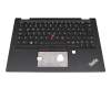 32B0054 original Lenovo clavier incl. topcase DE (allemand) noir/noir avec rétro-éclairage et mouse stick