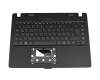 336171164 original Acer clavier incl. topcase DE (allemand) noir/noir avec rétro-éclairage