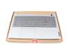 34R065F original Lenovo clavier incl. topcase DE (allemand) gris/gris avec rétro-éclairage