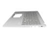 39XKUTAJNK0 original Asus clavier incl. topcase DE (allemand) gris/argent