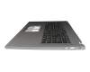 3A14D00A00005 original Acer clavier incl. topcase DE (allemand) noir/gris avec rétro-éclairage