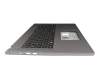 3A14D00A00005 original Acer clavier incl. topcase DE (allemand) noir/gris avec rétro-éclairage