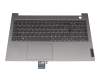 3QN006O original Lenovo clavier incl. topcase FR (français) noir/gris avec rétro-éclairage