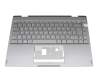 40070024 original Medion clavier incl. topcase DE (allemand) gris/gris