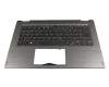 439.0DV01.0002 original Acer clavier incl. topcase DE (allemand) noir/gris