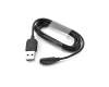 USB câble de données / charge noir original 0,95m pour Asus ZenWatch 2 (Wren)