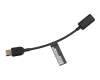 USB-C câble de données / charge noir 0,18m pour Lenovo ThinkPad X1 Carbon 6th Gen (20KGS03800)