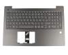 460.0DB09.0002 original Lenovo clavier incl. topcase DE (allemand) gris/gris