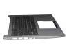 4600E7020002 original Acer clavier incl. topcase DE (allemand) noir/argent avec rétro-éclairage