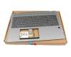 4600RE0K001A01 original Lenovo clavier incl. topcase DE (allemand) gris/gris (Gris arctique)
