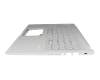 4HXKUKSJN00 original Asus clavier incl. topcase DE (allemand) argent/argent