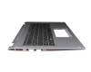 4ZB0NM01001320 original Acer clavier incl. topcase DE (allemand) noir/argent