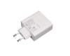 Chargeur USB-C 65 watts EU wallplug blanc original pour Huawei MateBook 13 2019/2020